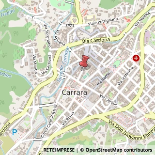 Mappa Via ulivi g. 19, 54033 Carrara, Massa-Carrara (Toscana)
