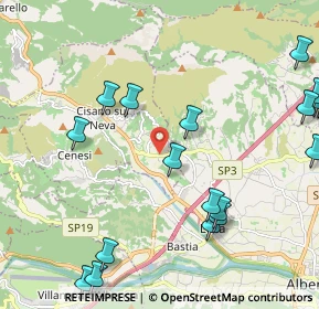 Mappa Strada Provinciale, 17035 Albenga SV, Italia (2.952)
