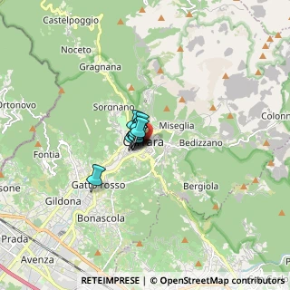 Mappa Via Pietro Tacca, 54033 Carrara MS, Italia (0.57091)