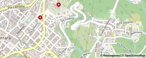 Mappa Carrara