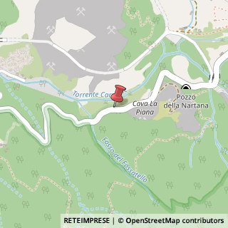 Mappa Strada Comunale per Colonnata, 54033 Carrara MS, Italia, 54033 Carrara, Massa-Carrara (Toscana)