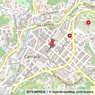 Mappa Via Roma, 2, 54033 Carrara, Massa-Carrara (Toscana)