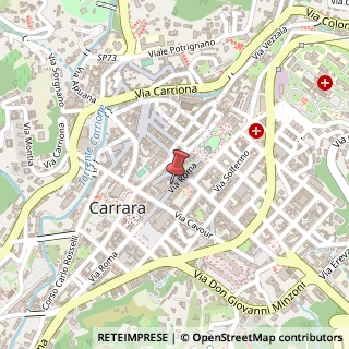 Mappa Via Roma, 5, 54033 Carrara, Massa-Carrara (Toscana)