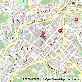 Mappa Via Verdi, 1B, 54033 Carrara, Massa-Carrara (Toscana)