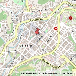 Mappa Via VII Luglio, 2, 54033 Carrara, Massa-Carrara (Toscana)