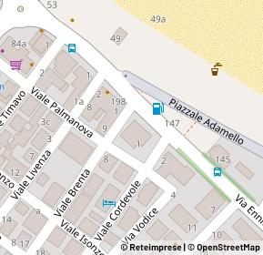 Mappa Viale Brenta, 47921 Rimini RN, Italia (0.05625)