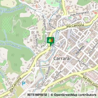 Via Canalie, 8,54033Carrara