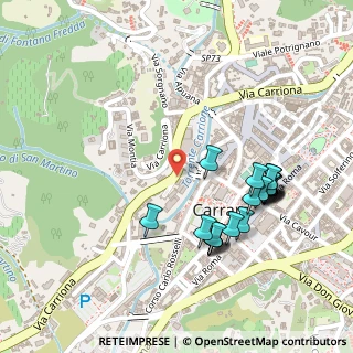 Mappa Via Groppoli, 54033 Carrara MS, Italia (0.26)