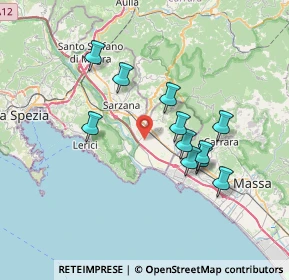 Mappa 19038 Sarzana SP, Italia (6.47727)
