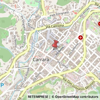 Mappa Via groppini 7, 54033 Carrara, Massa-Carrara (Toscana)