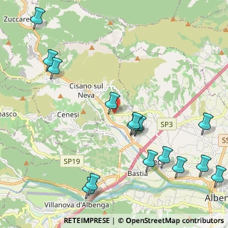 Mappa Via Piamboschi, 17035 Cisano sul Neva SV, Italia (2.79267)