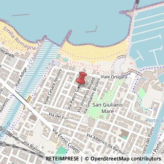 Mappa Via Pietro Garattoni, 12, 47921 Rimini, Rimini (Emilia Romagna)