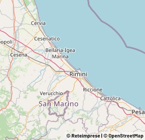 Mappa 47922 Rimini RN, Italia (9.3735)
