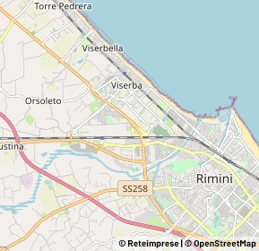 Mappa 47922 Rimini RN, Italia (1.964)