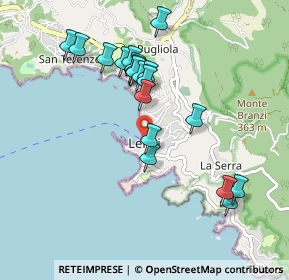 Mappa Piazza Cesare Battisti, 19032 Lerici SP, Italia (0.917)