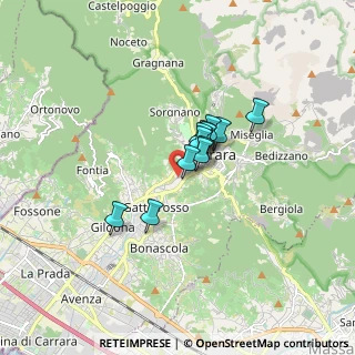 Mappa Via Elisa, 54033 Carrara MS, Italia (0.98)