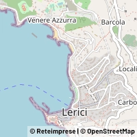 Mapa Lerici