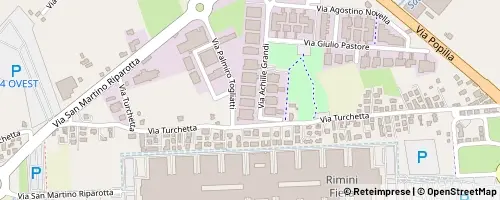 Mappa Rimini