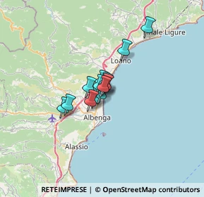 Mappa Strada di Prae, 17023 Ceriale SV, Italia (3.38308)