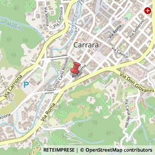 Mappa Via Roma, 13, 54033 Massa, Massa-Carrara (Toscana)