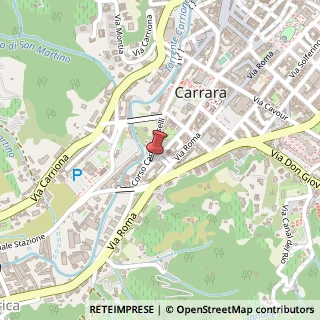 Mappa Via VII Luglio, 50, 54033 Carrara, Massa-Carrara (Toscana)