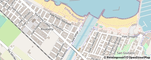 Mappa Rimini