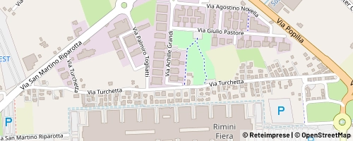 Mappa Rimini