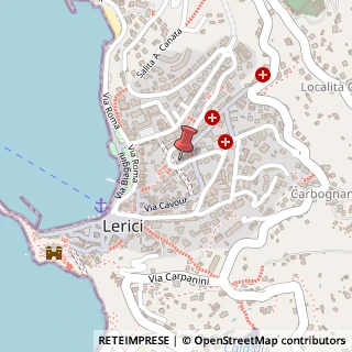 Mappa Via della Repubblica, 37, 19032 Lerici, La Spezia (Liguria)