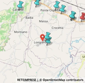Mappa Via Decio Raggi, 47020 Longiano FC, Italia (2.9)