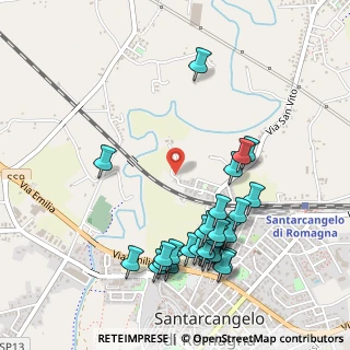 Mappa Via Roncaglia, 47822 Santarcangelo di Romagna RN, Italia (0.56786)