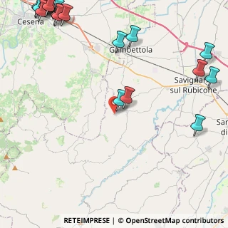 Mappa Via Santa Maria, 47020 Longiano FC, Italia (7.3145)