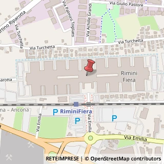 Mappa Via Emilia, 155, 47921 Rimini, Rimini (Emilia Romagna)