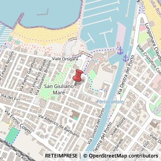 Mappa Via Lucio Lando, 45, 47921 Rimini, Rimini (Emilia Romagna)