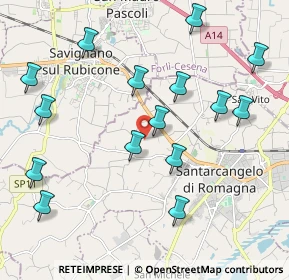 Mappa Via P. Paglierani, 47822 Santarcangelo di Romagna RN, Italia (2.314)