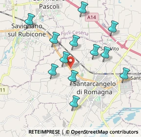 Mappa Via Emilia Est, 47822 Santarcangelo di Romagna RN, Italia (1.92)