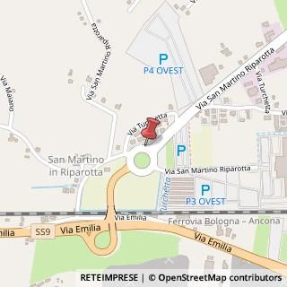 Mappa Via San Martino in Riparotta, 19, 47922 Rimini, Rimini (Emilia Romagna)