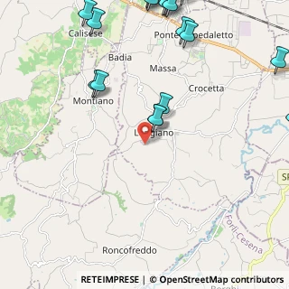 Mappa Via Circonvallazione, 47020 Longiano FC, Italia (3.293)