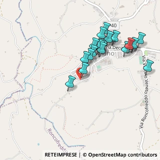 Mappa Via Circonvallazione, 47020 Longiano FC, Italia (0.505)