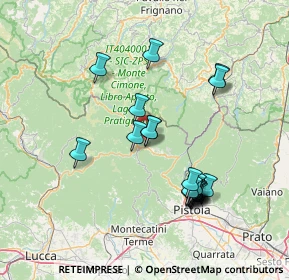 Mappa Via Chiusa Galli, 51028 San Marcello Piteglio PT, Italia (14.5555)