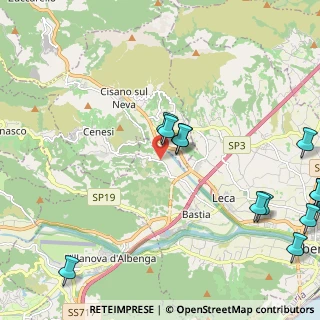 Mappa Via Pineta, 17031 Albenga SV, Italia (3.10071)