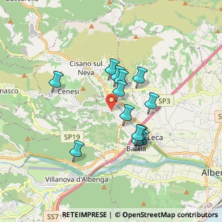Mappa Via Pineta, 17031 Albenga SV, Italia (1.46462)