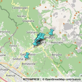 Mappa Piazza Sacco e Vanzetti, 54033 Carrara MS, Italia (0.74091)