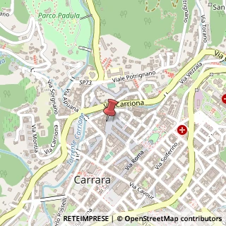 Mappa Piazza Alberica, 4, 54033 Carrara, Massa-Carrara (Toscana)