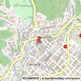Mappa Piazza Alberica, 5, 54033 Carrara, Massa-Carrara (Toscana)