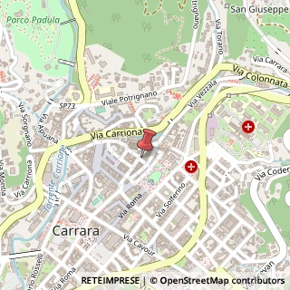 Mappa Piazza Duomo, 11, 54033 Carrara, Massa-Carrara (Toscana)