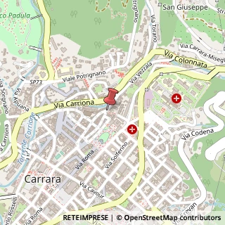 Mappa Via Monterosso, 1, 54033 Carrara, Massa-Carrara (Toscana)