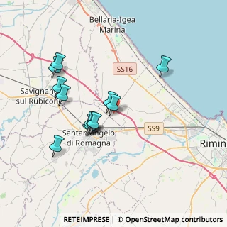 Mappa Via Tolemaide, 47900 Rimini RN, Italia (3.36923)