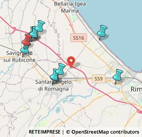 Mappa Via Tolemaide, 47900 Rimini RN, Italia (4.51909)