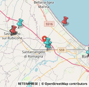 Mappa Via Tolemaide, 47900 Rimini RN, Italia (6.41643)