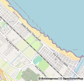 Mappa 13 XXV Marzo, 47921 Rimini RN, Italia (0.4285)